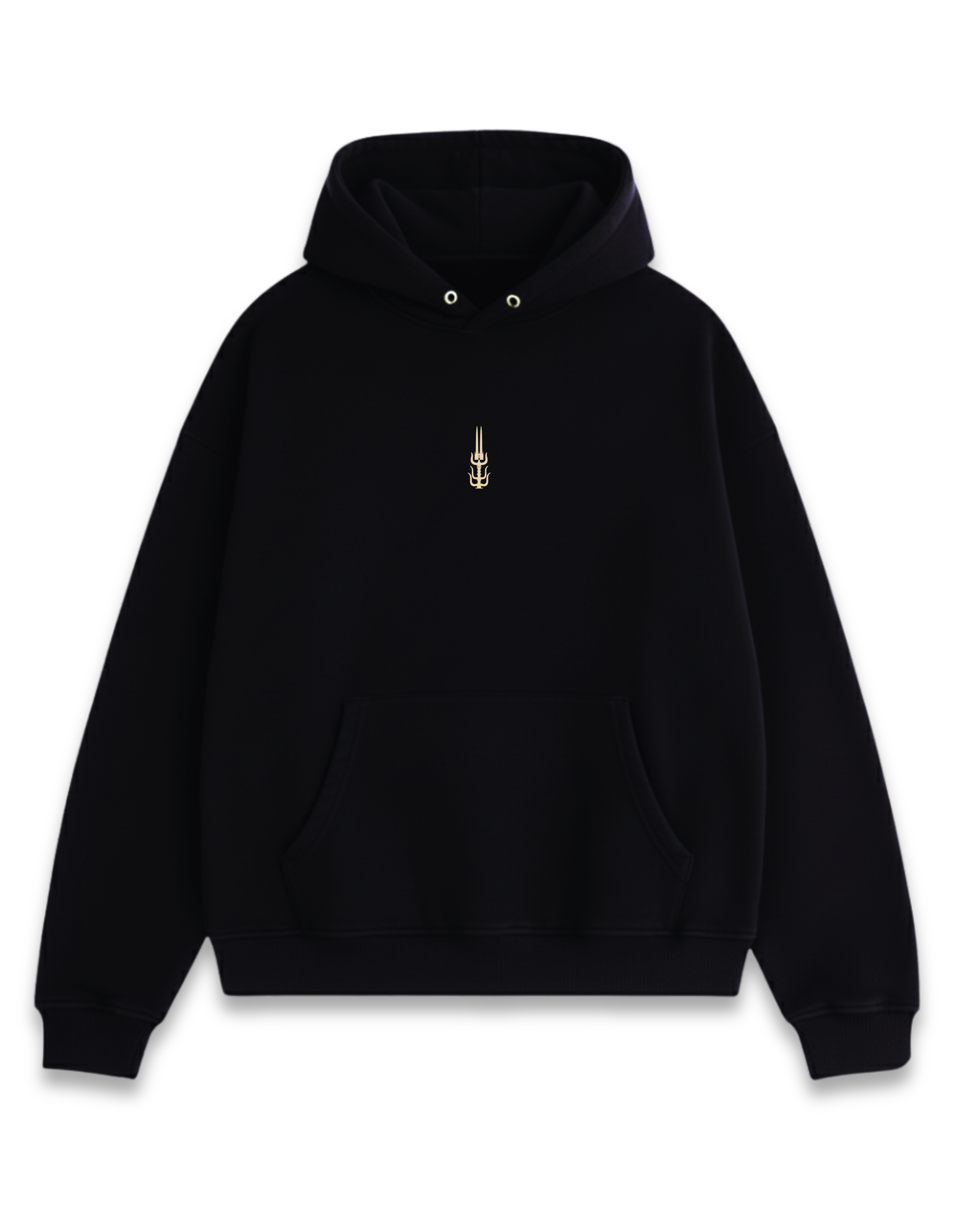 Turang Fire Themed hoodie (Black)