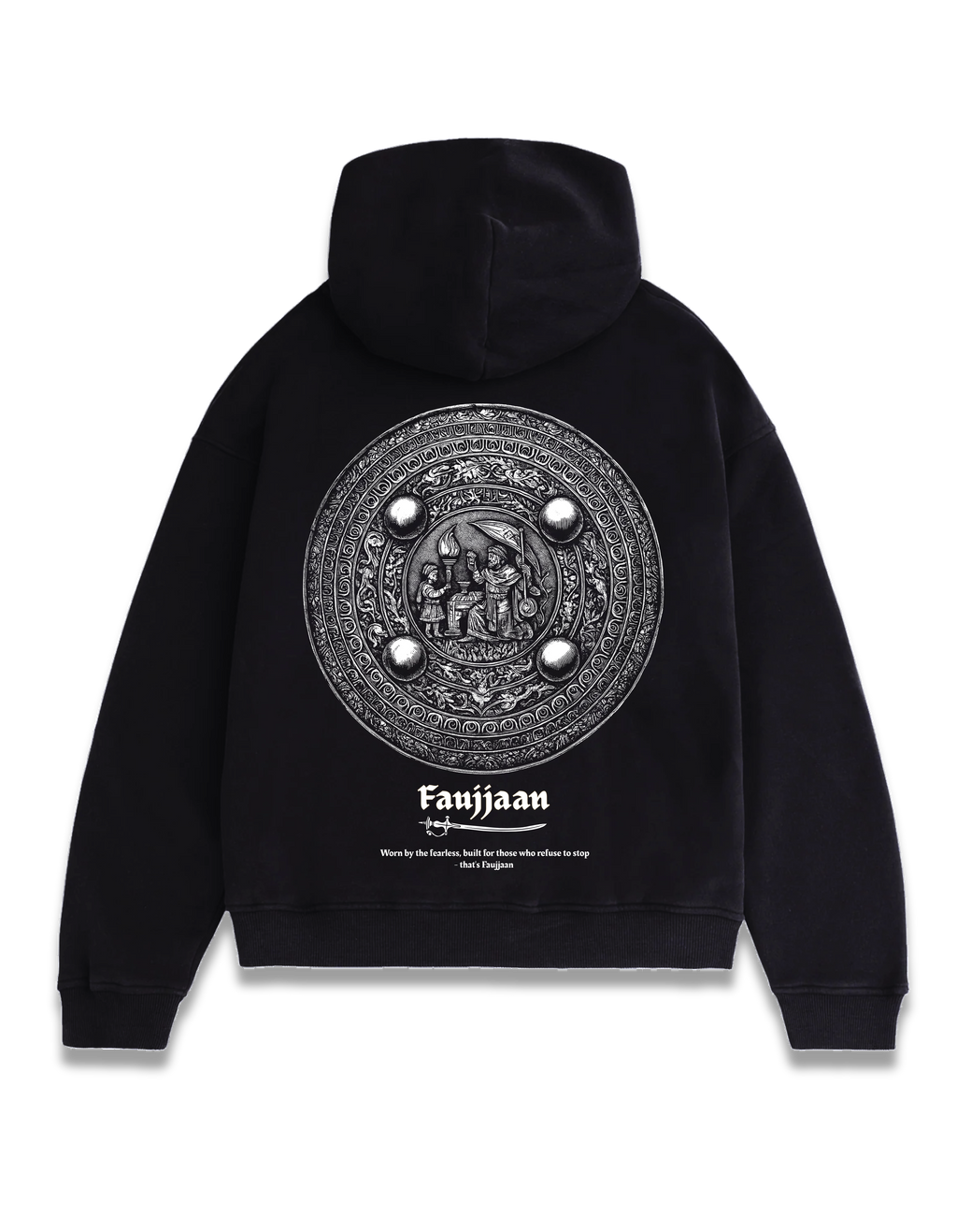 Dhaal Themed Hoodie (Black)