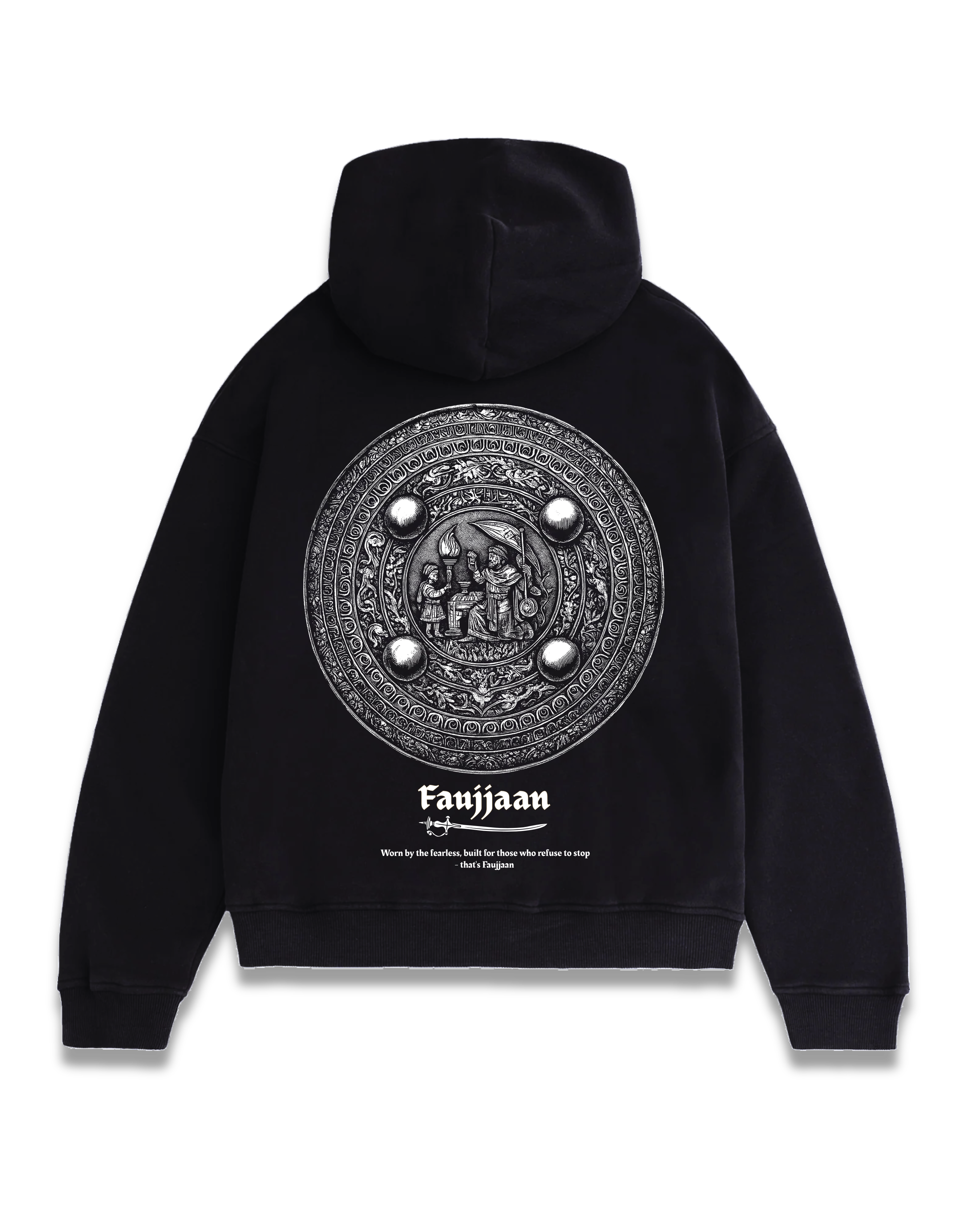 Dhaal Themed Hoodie (Black)