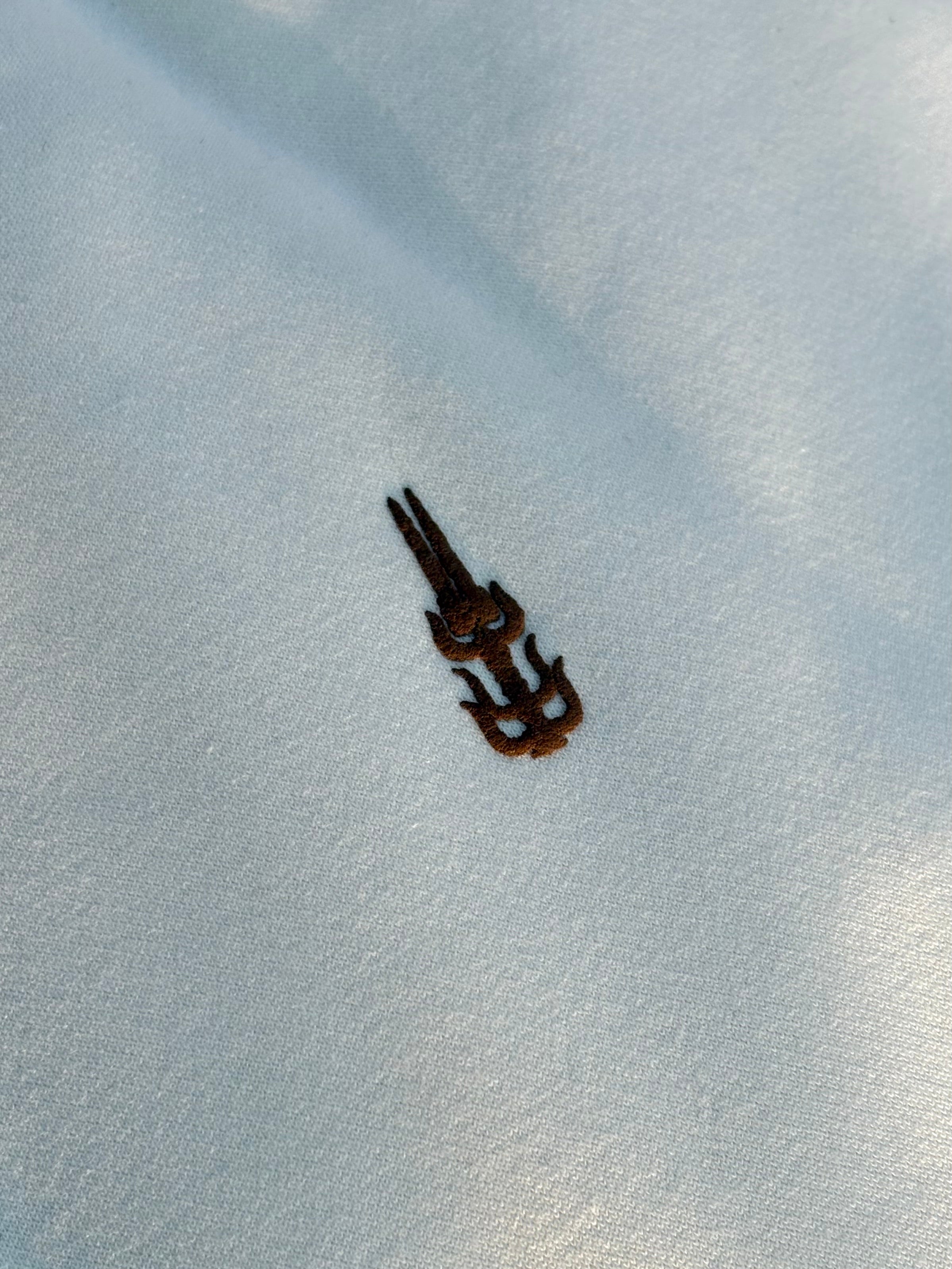 Kataar embroidery Sweatshirt (Beige)