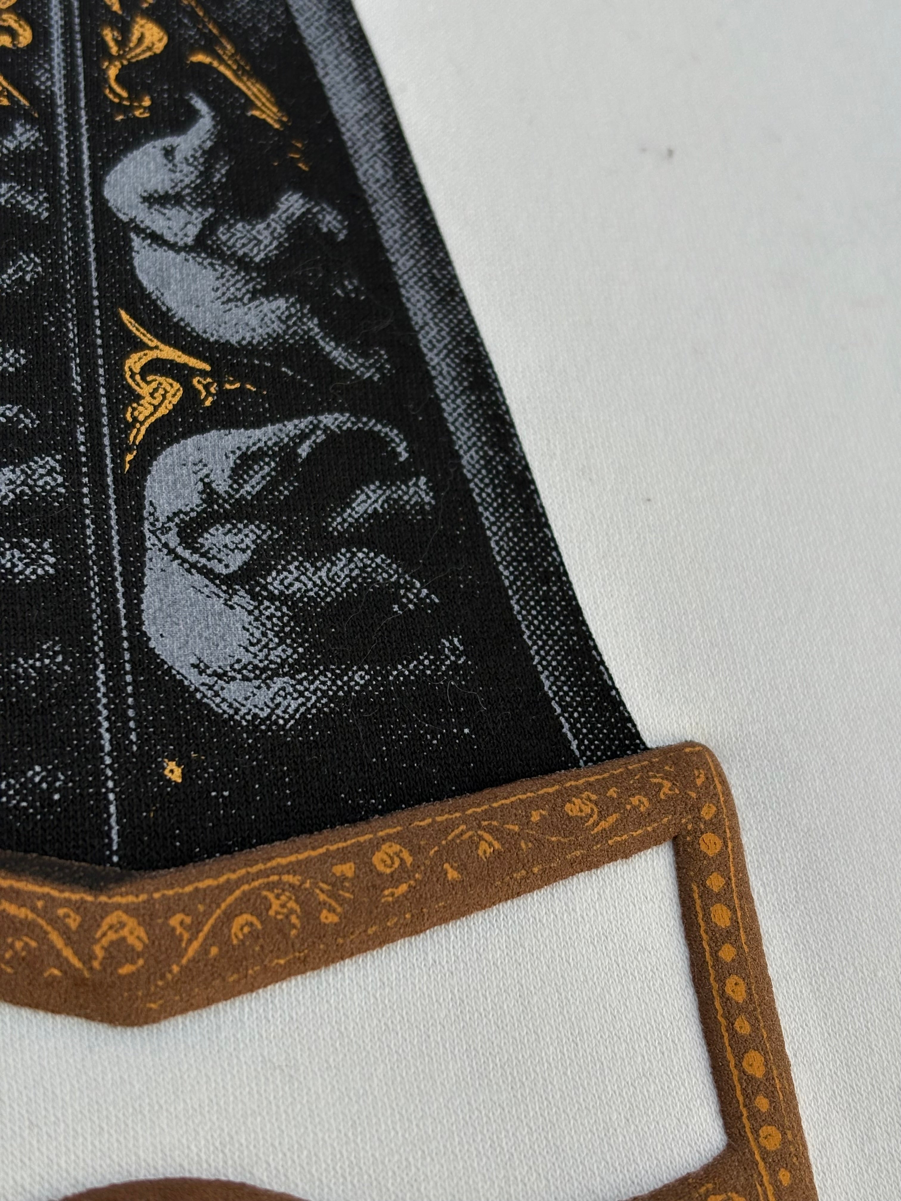 Kataar embroidery Sweatshirt (Beige)